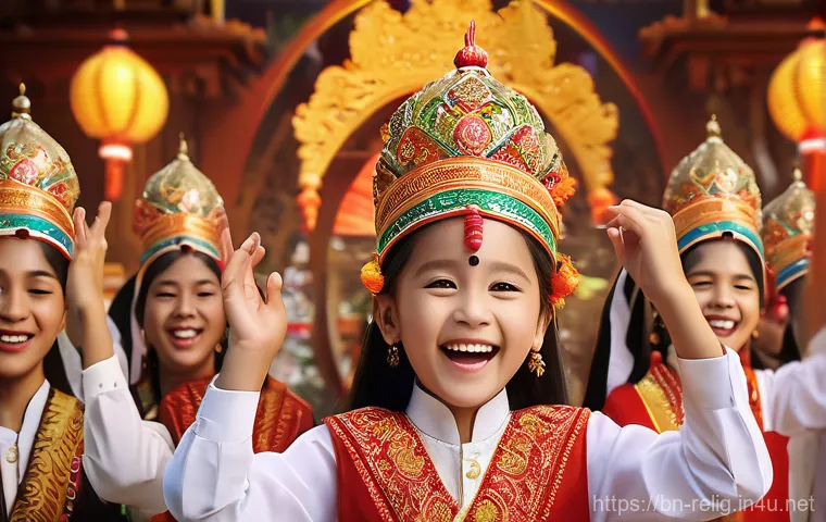 종교적 관용과 다문화주의 - Here are three image generation prompts in English, crafted to reflect the themes of cultural harmon...